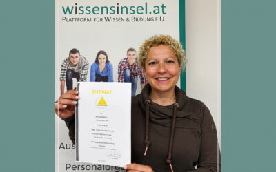 Gratulation zum Trainerzertifikat